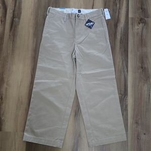 Gap Kids Boys Husky Khaki Tan Pants Size 7